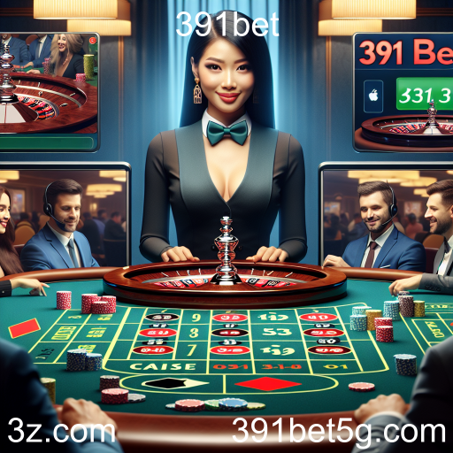 A Experiência Imersiva do Cassino Ao Vivo no 391bet